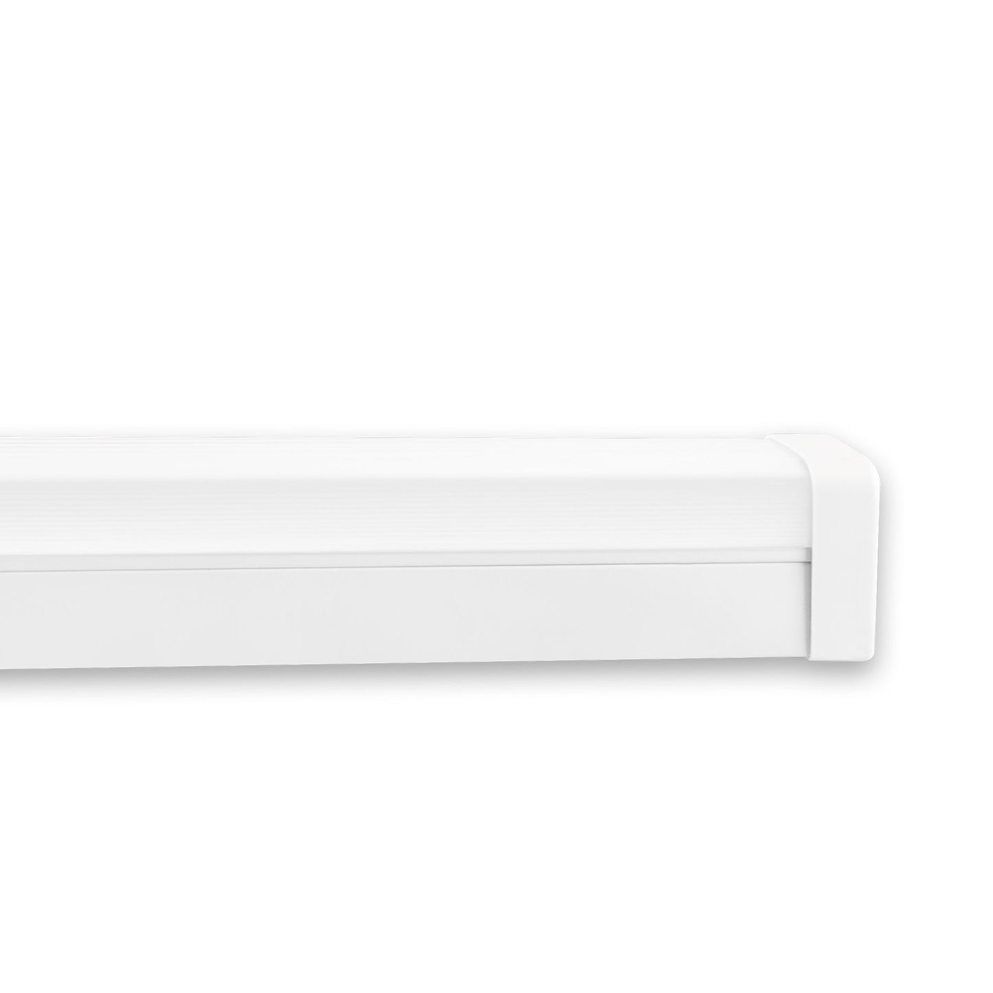 INTEGRATED SQUARE COVER LED RULER 18W 36W IP20 120º T8 230V AC 