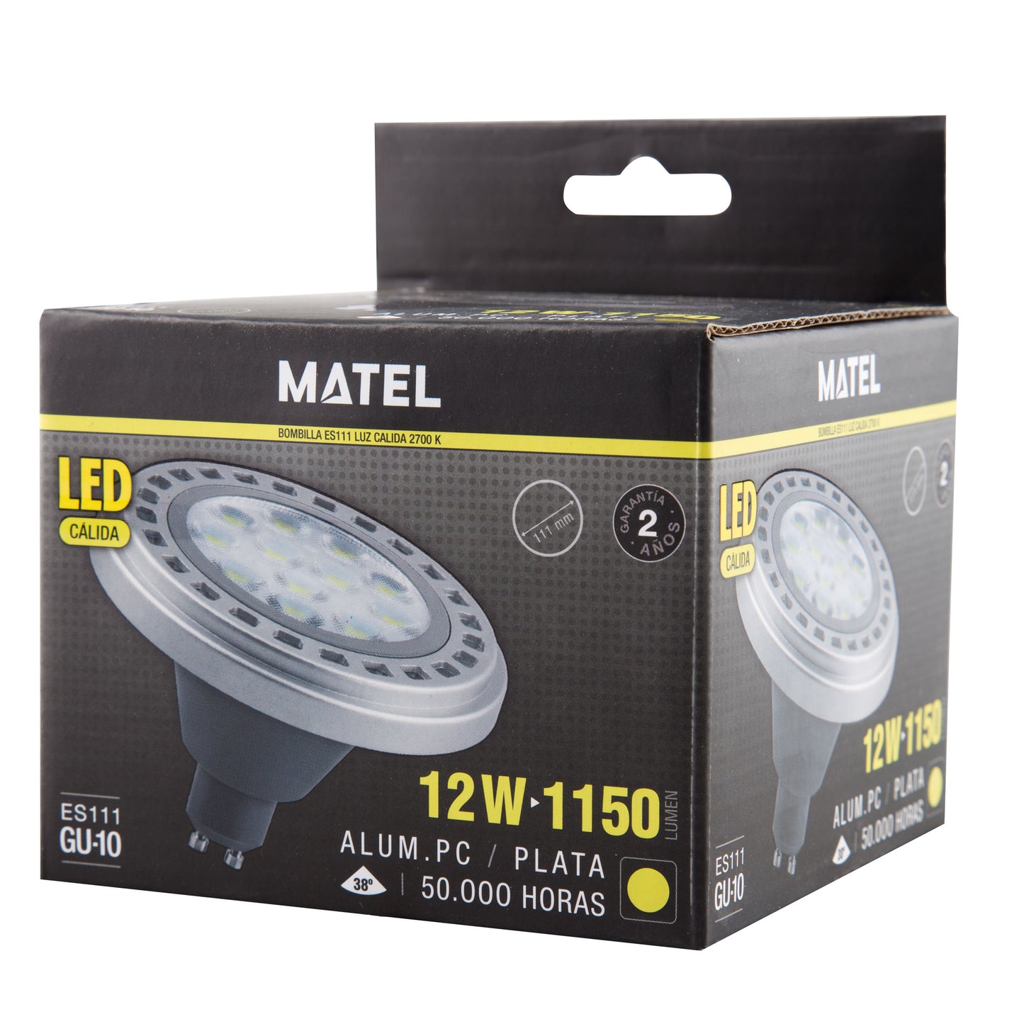 LAMPE LED AR111 38º ES111 GU10 38º 120º GX53 120º 230V AC 