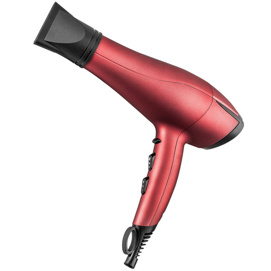 PROFESSIONAL HAIR DRYER IONIC RED 2400W 