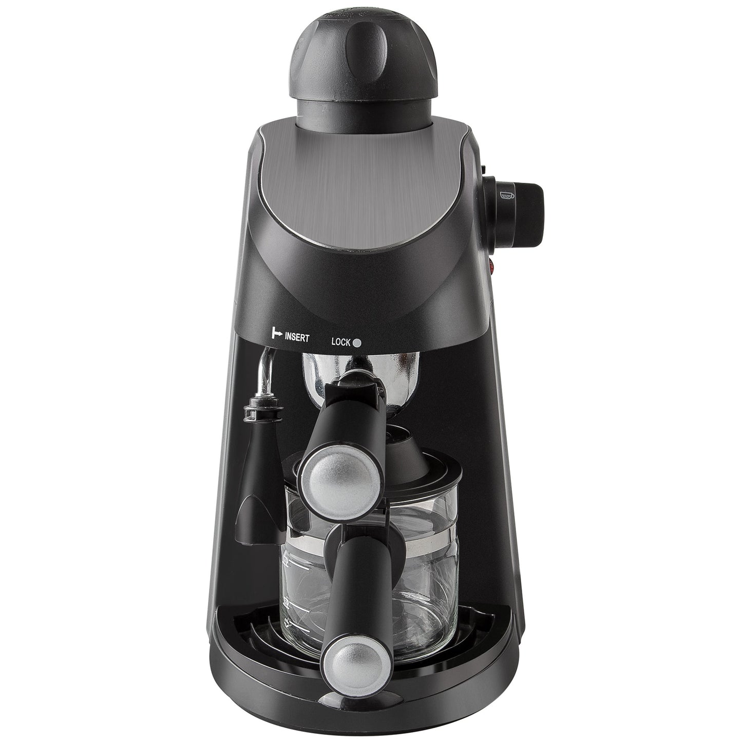 BLACK EXPRESS COFFEE MAKER 4 CUPS 800W 2.40 L 