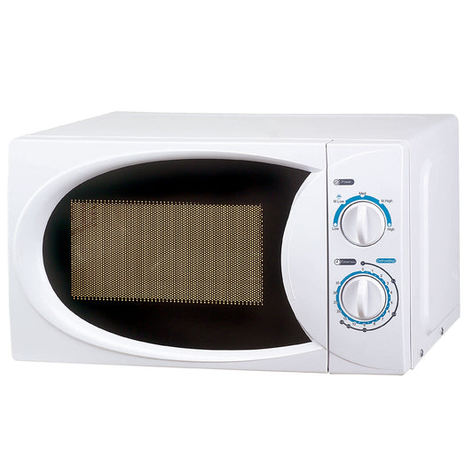 MICROONDAS BRANCO 20L 700W 5 POTÊNCIAS GIRATÓRIO