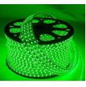 SILICONE LED TAPE 5050 12W 1000LM GREEN IP65 230V