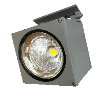 PROJETOR LED ARQUITECTURAL CUBO 20W 60º 2000LM Bridgelux 150x210x140MM IP65 Ra>80 AC 220-240V