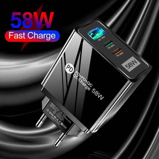 USB Fast Charger 3.0 58W