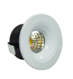 ROUND FIXED LED SPOT 3W IP20 Ra&gt;80 3W 270LM 3000K 4000K 6500K AC 220-240V LOW COST