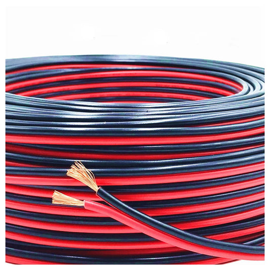 Column Cable 2x0.35mm Black / Red 