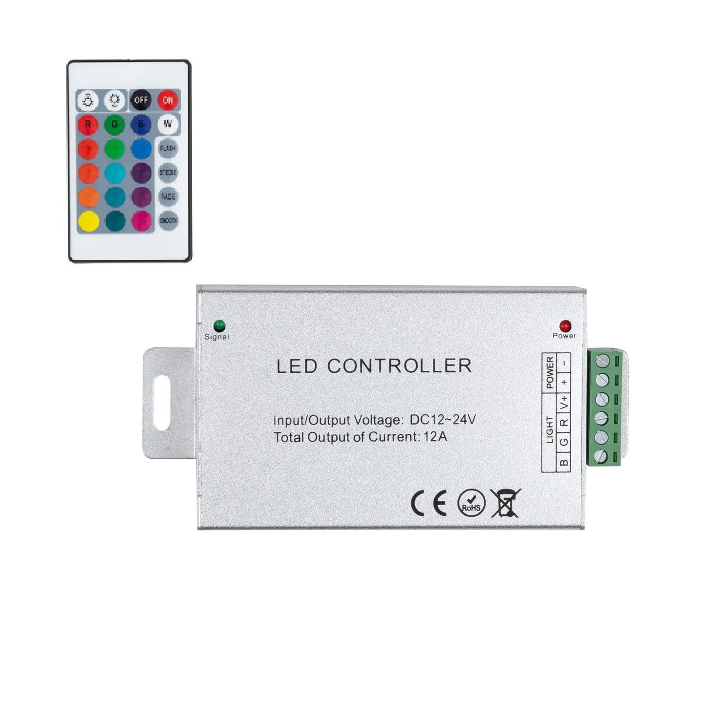 Controlador RGB 12V/216W 24V/432W - 18A
