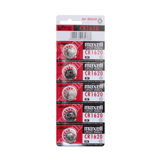 CR1620 MAXELL BUTTON CATTERY